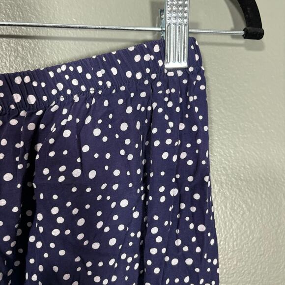 Fritzi California Vintage 1980's Blue Polka Dot Tapered Pants - Medium - Pull On - Picture 6 of 7